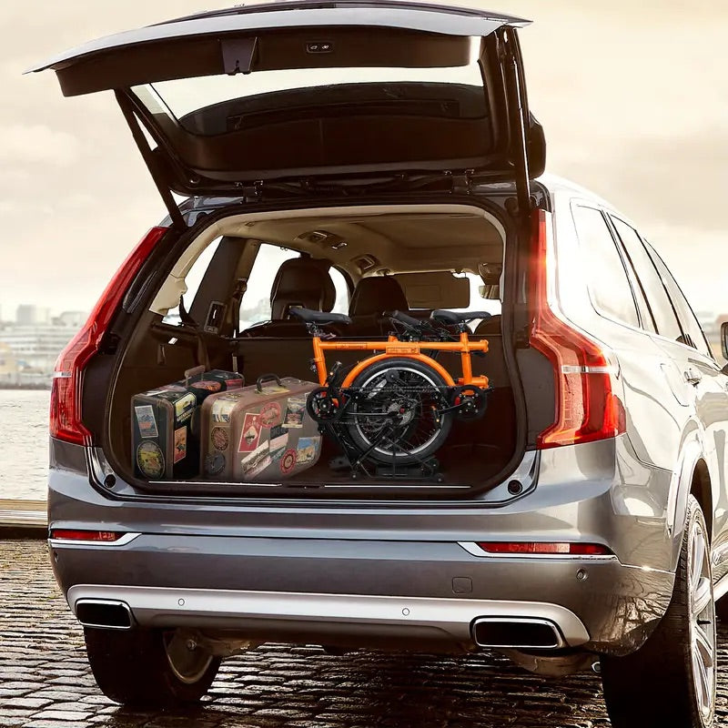 ACTAMID 20Inch Folding Tandem Bike 7 Speeds City Travel Tandem Bicycles Brompton Style