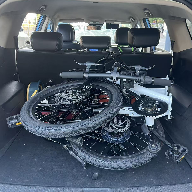 20 Inches Folding Tandem bikes 2-Seater Shimano 7 Speed Bike City Travel Tandem Bicycles