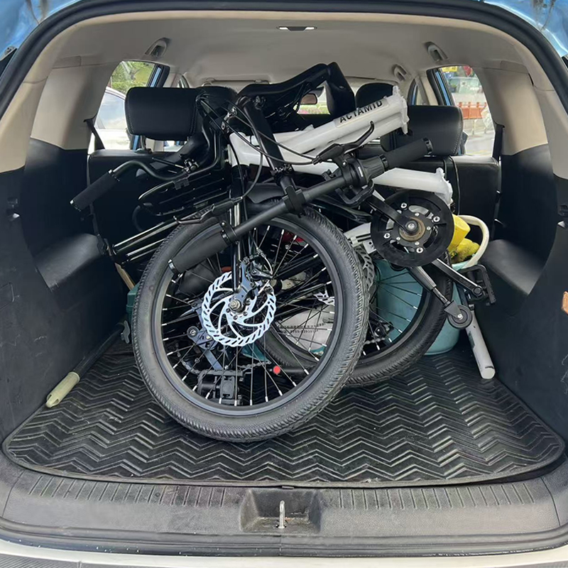 20 Inches Folding Tandem bikes 2-Seater Shimano 7 Speed Bike City Travel Tandem Bicycles